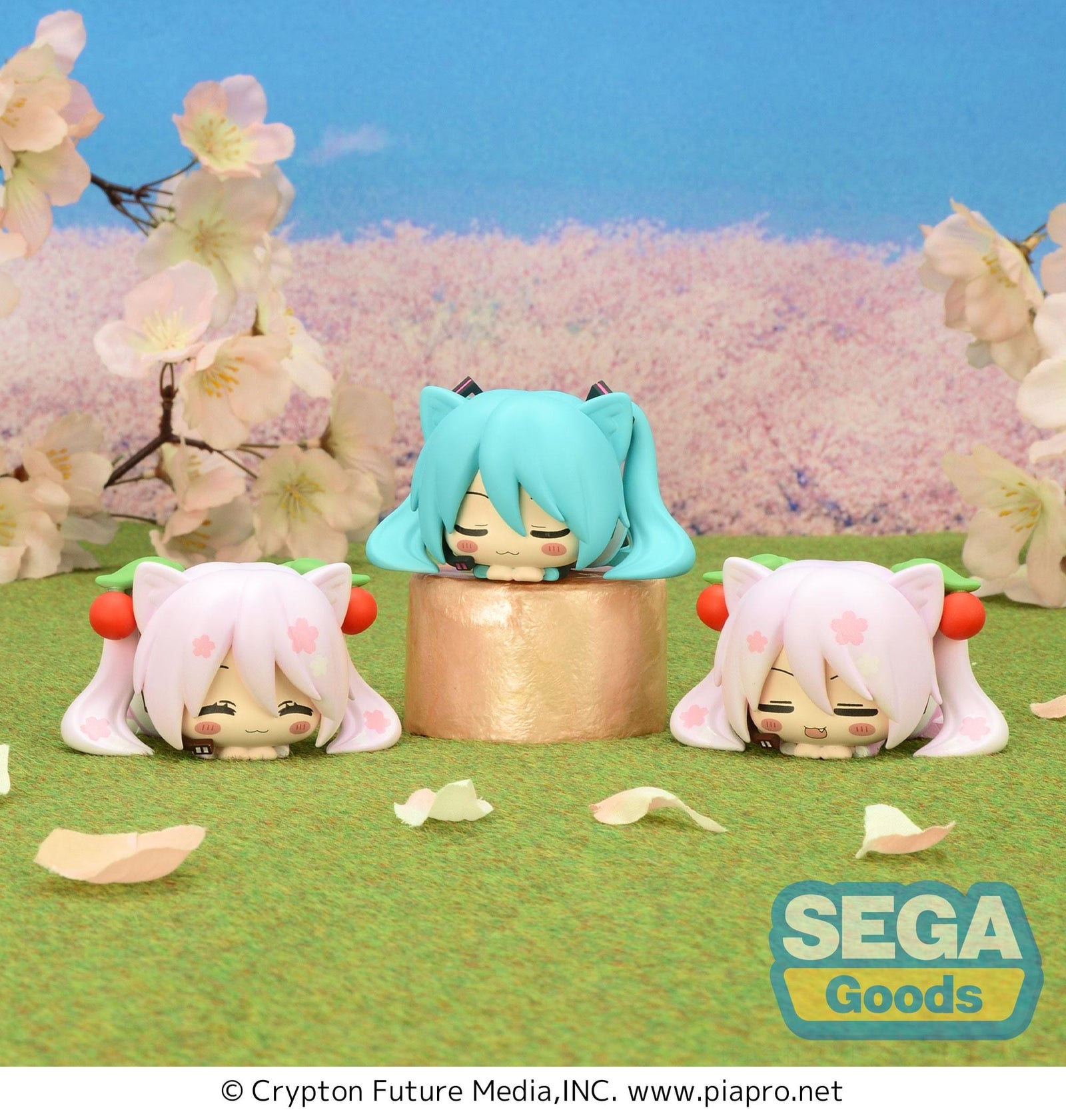 SEGA Ohiruneko MP Mini Figure Sakura Miku 2023