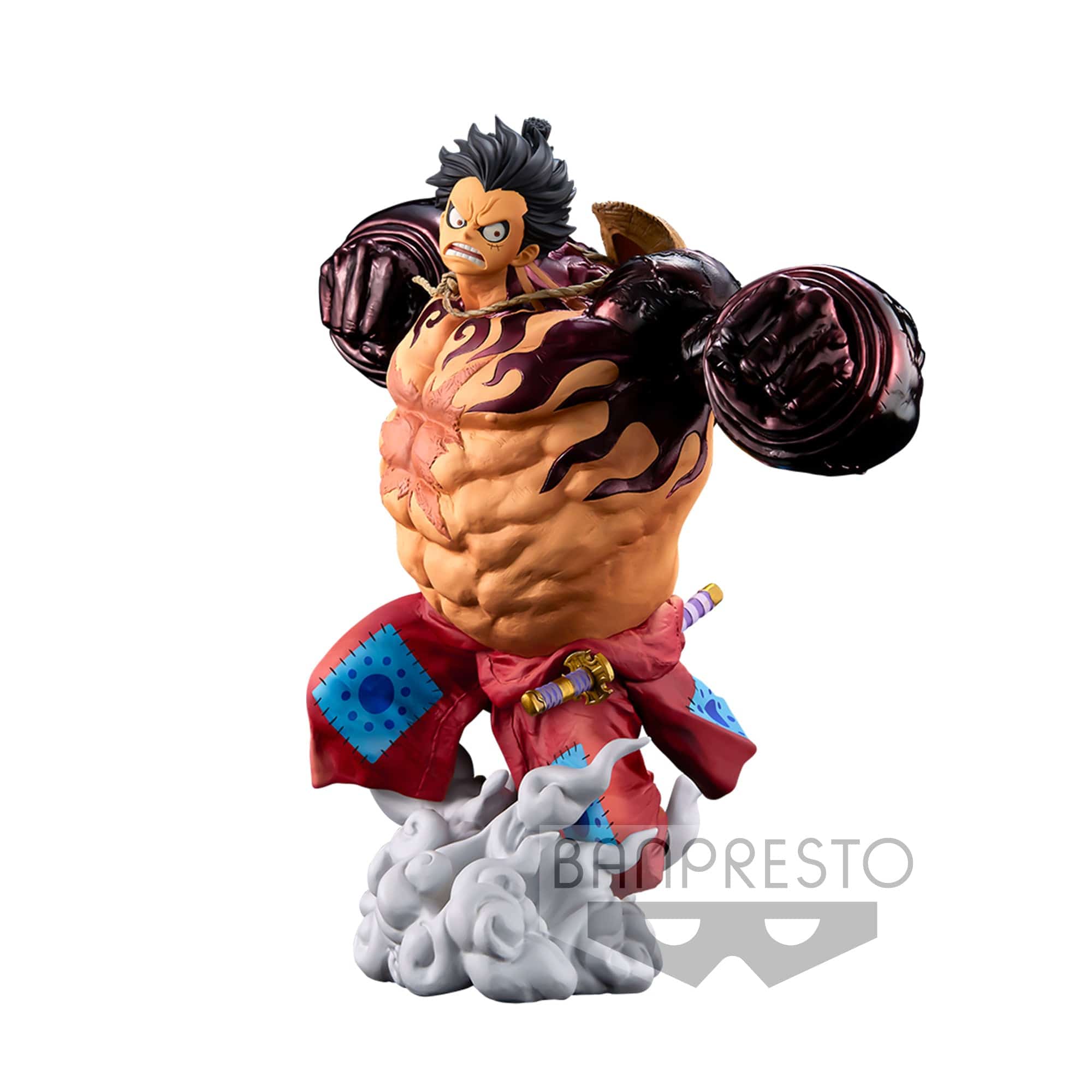 Banpresto ONE PIECE BANPRESTO WORLD FIGURE COLOSSEUM 3 SUPER MASTER STARS PIECE THE MONKEY.D.LUFFY GEAR4［THE BRUSH］