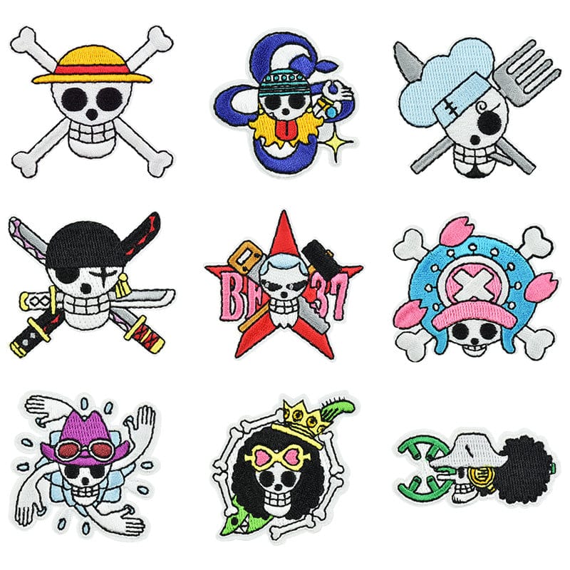 Muse One Piece Embroidery Patches Set