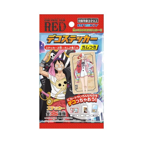 enSKY ONE PIECE FILM RED Deco sticker