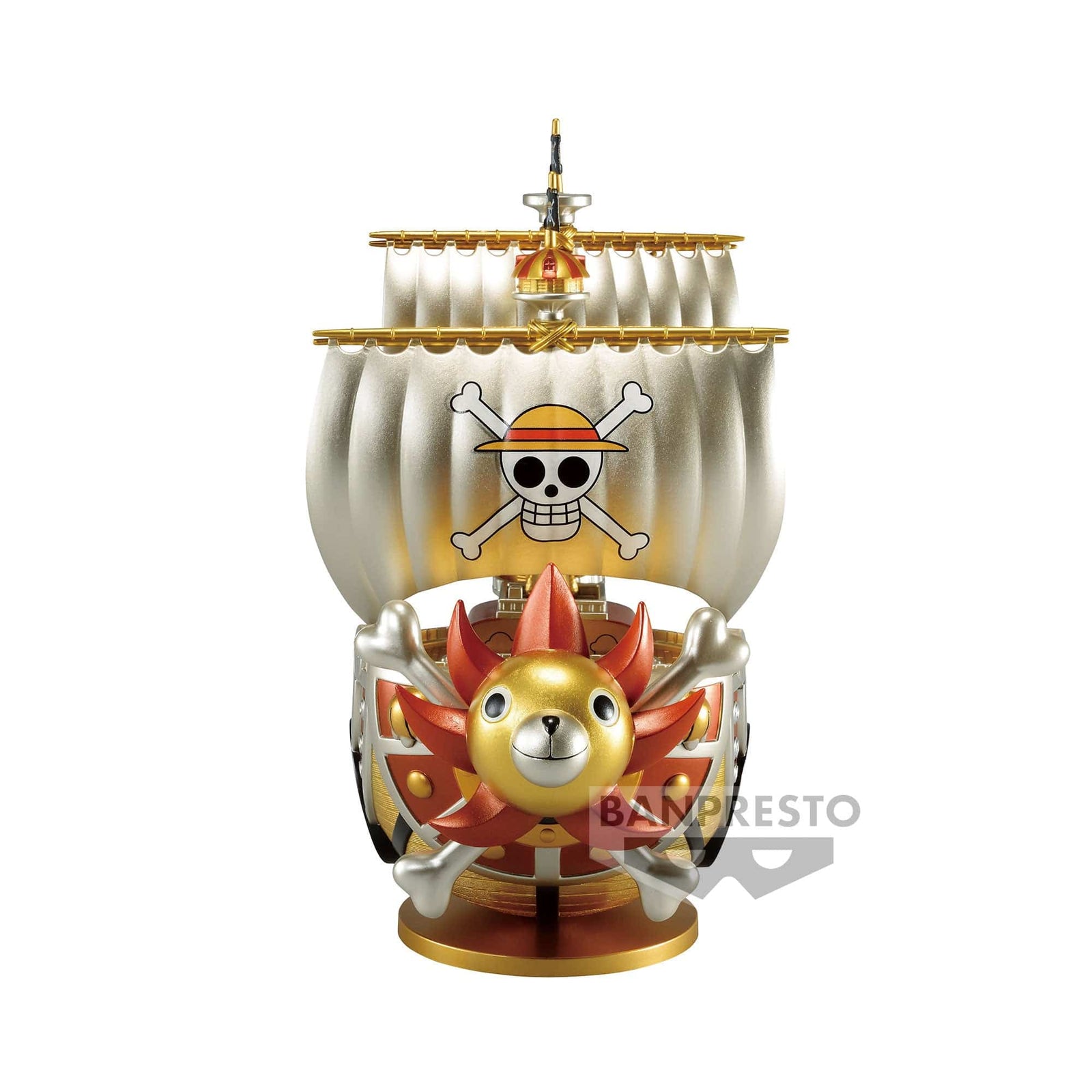 Banpresto ONE PIECE MEGA WORLD COLLECTABLE FIGURE SPECIAL !! GOLD COLOR - THOUSAND SUNNY