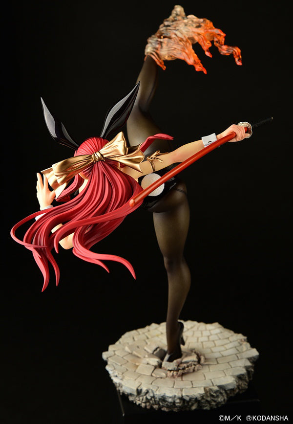 FAIRY TAIL Erza Scarlet HIGH KICK ver Black Bunny 1/6 Scale Figure