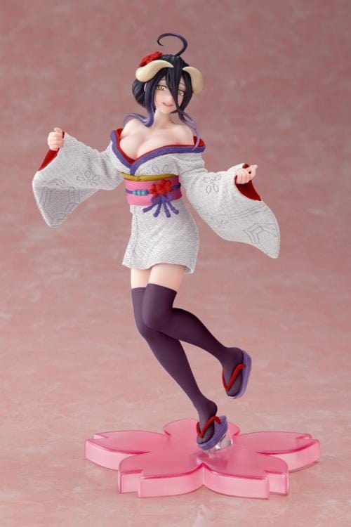 Taito Overlord Coreful Figure - Albedo ( Sakura Kimono Ver ) Renewal Edition