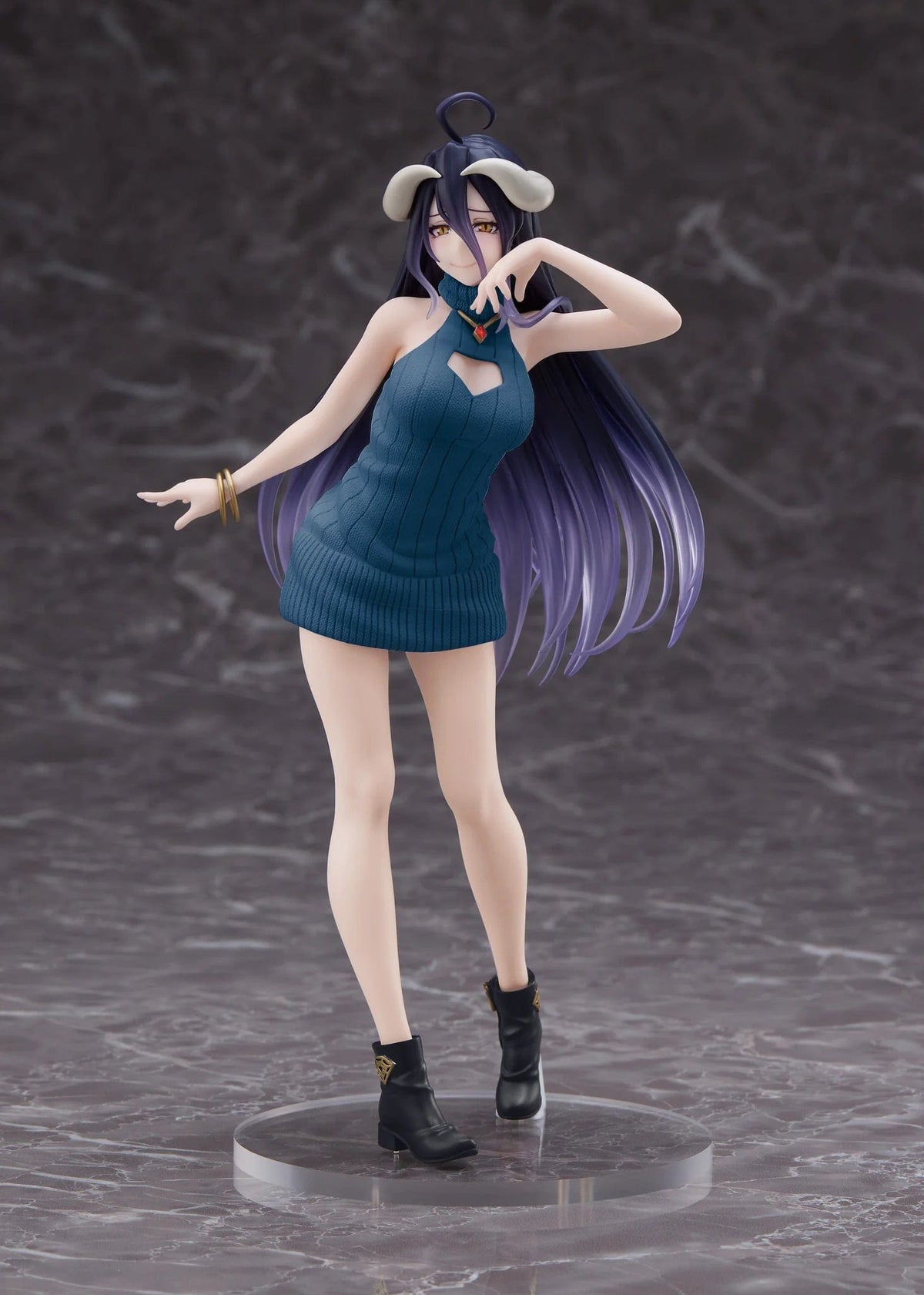 TAITO Overlord IV AMP Coreful Figure Figure Albedo ( Knit Dress Ver. ) Renewal Edition