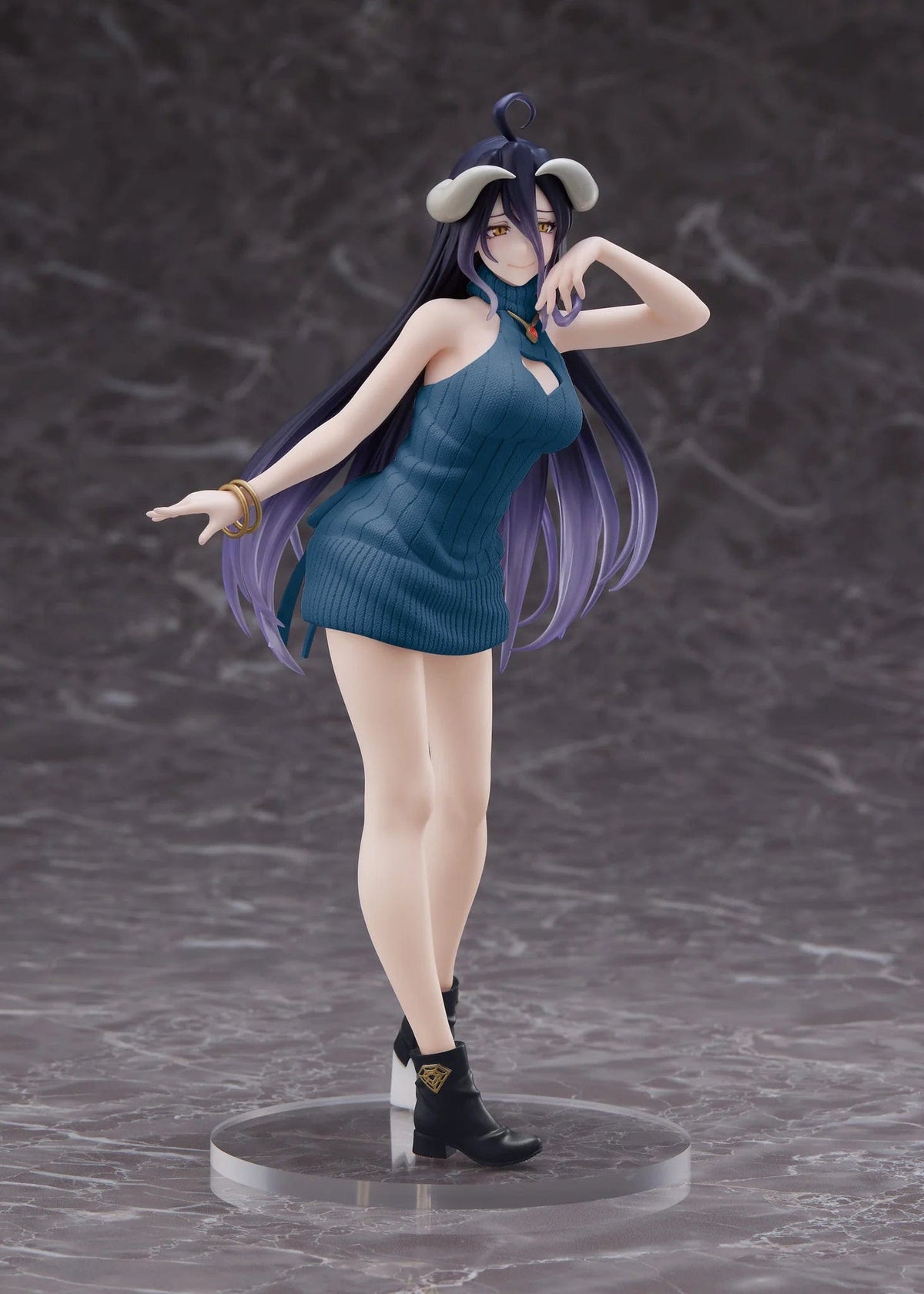 TAITO Overlord IV AMP Coreful Figure Figure Albedo ( Knit Dress Ver. ) Renewal Edition