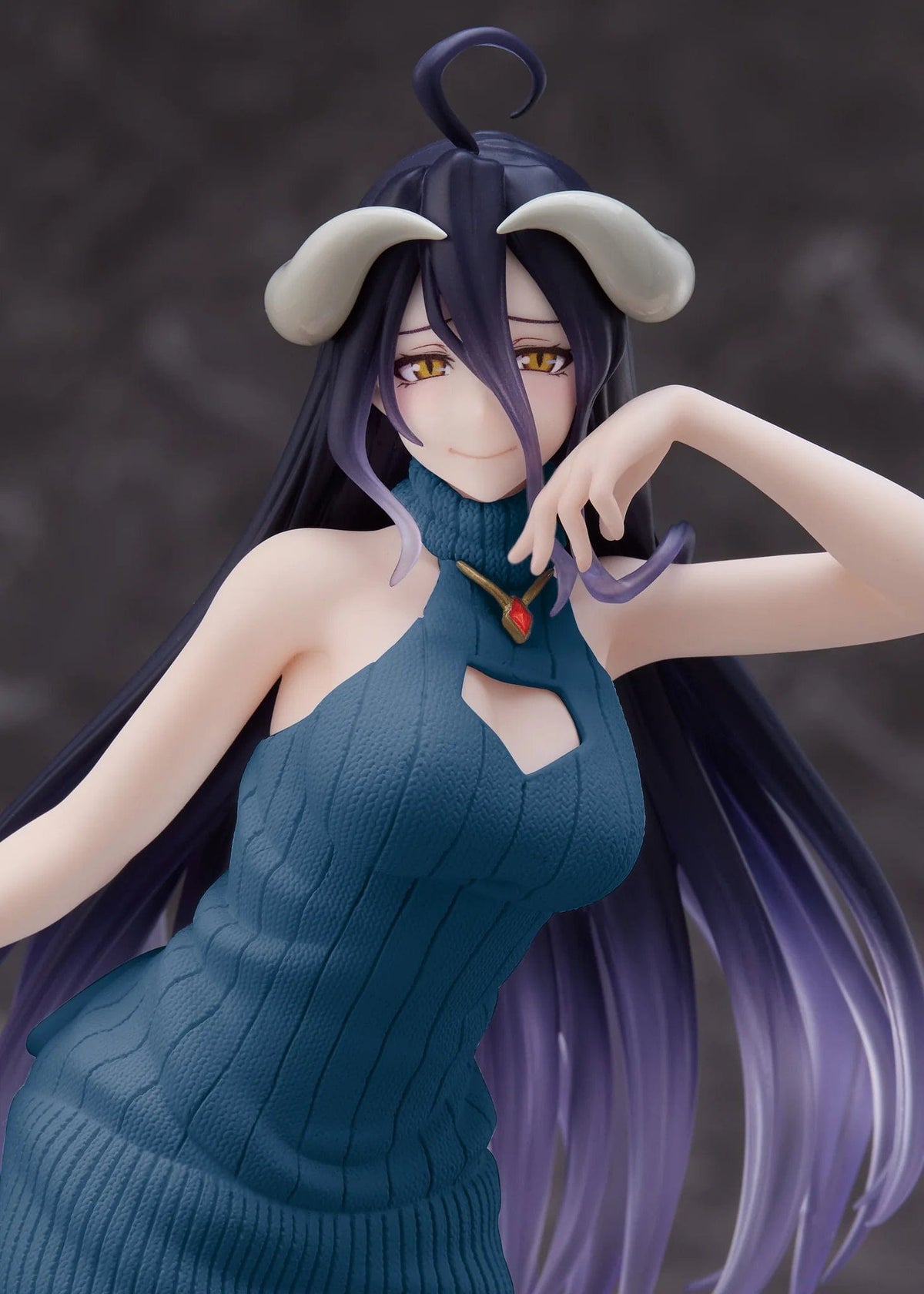 TAITO Overlord IV AMP Coreful Figure Figure Albedo ( Knit Dress Ver. ) Renewal Edition