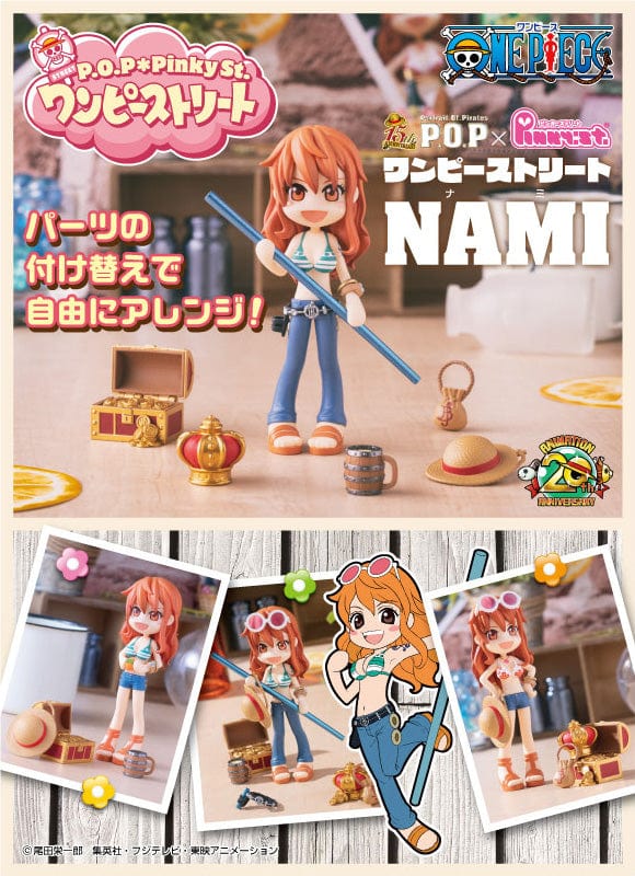 Megahouse P.O.P×Pinky:st ONE PIECE STREET NAMI