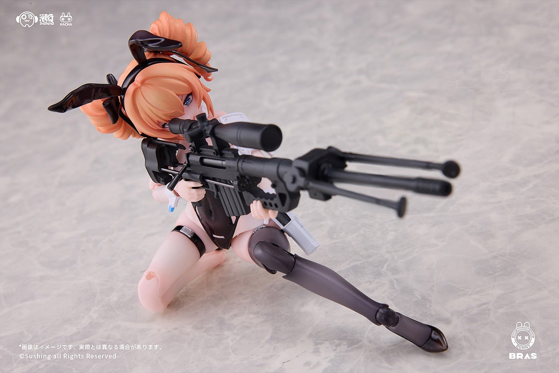 BUNNY RAPID ACTION SQUAD Sniper Leoni 112 Scale Articulated Figure