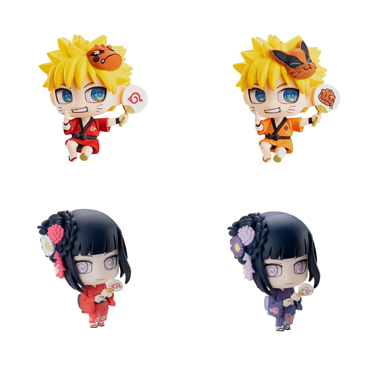 PETIT CHARA LAND SERIES NARUTO 10th Anniversary Ver. BOX SET (with gif - Oh  Gatcha