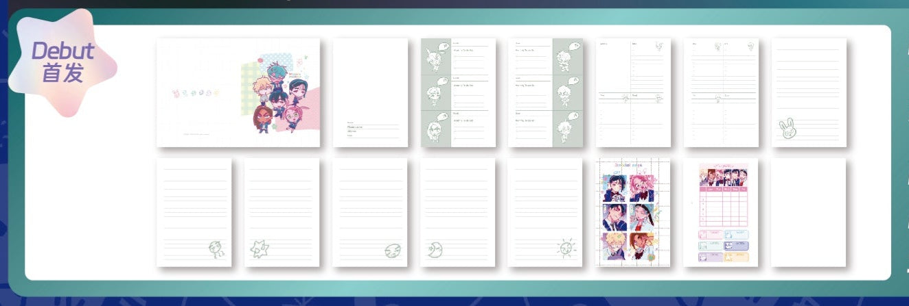Alien Stage Anakt Arts High School Series 6-Month Weekly Planner