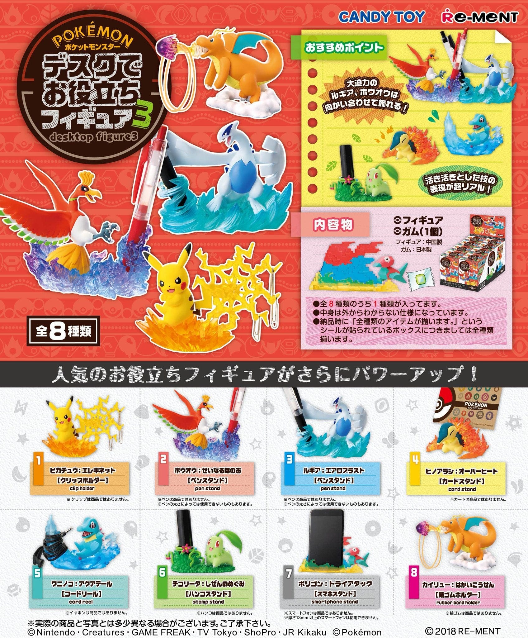 EMONTOYS Pokemon - Desktop Figure 3