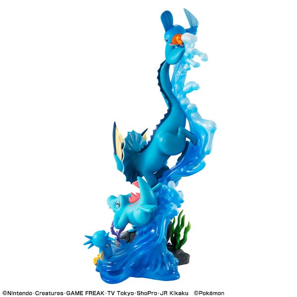 Megahouse POKEMON G.E.M. EX SERIES Water Type DIVE TO BLUE (with gift - mini clear file)