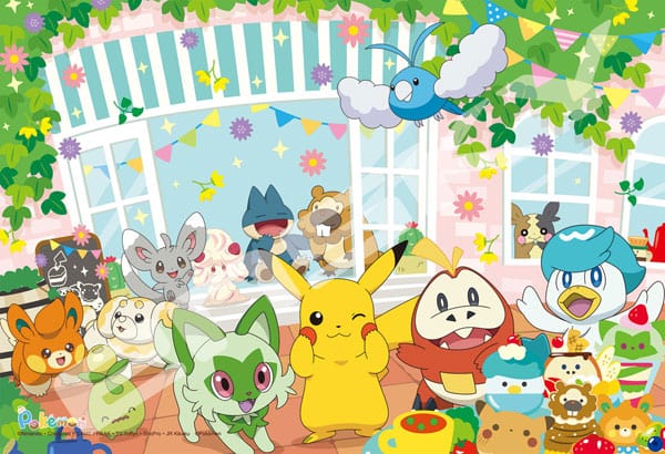 enSKY POKEMON JIGSAW PUZZLE : PIKACHU &#39;S CAFE PARTY