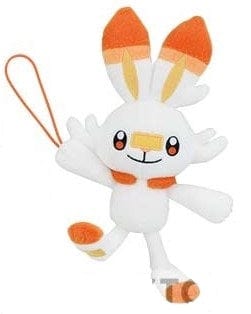 Banpresto Pokémon MASCOT PLUSH - EEVEE (FEMALE) ･ TURTWIG ･ CHIMCHAR ･ SCORBUNNY