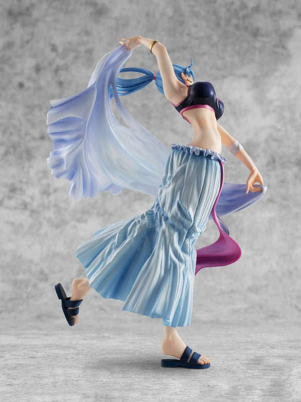 Megahouse Portrait.of.Pirates ONE PIECE Figure - Nefertari Vivi "Playback Memories" PVC Collectible With Stand - View #7