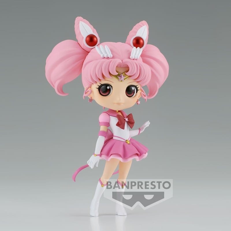 Banpresto PRETTY GUARDIAN SAILOR MOON COSMOS THE MOVIE Q POSKET - ETERNAL SAILOR CHIBI MOON (VER. A)