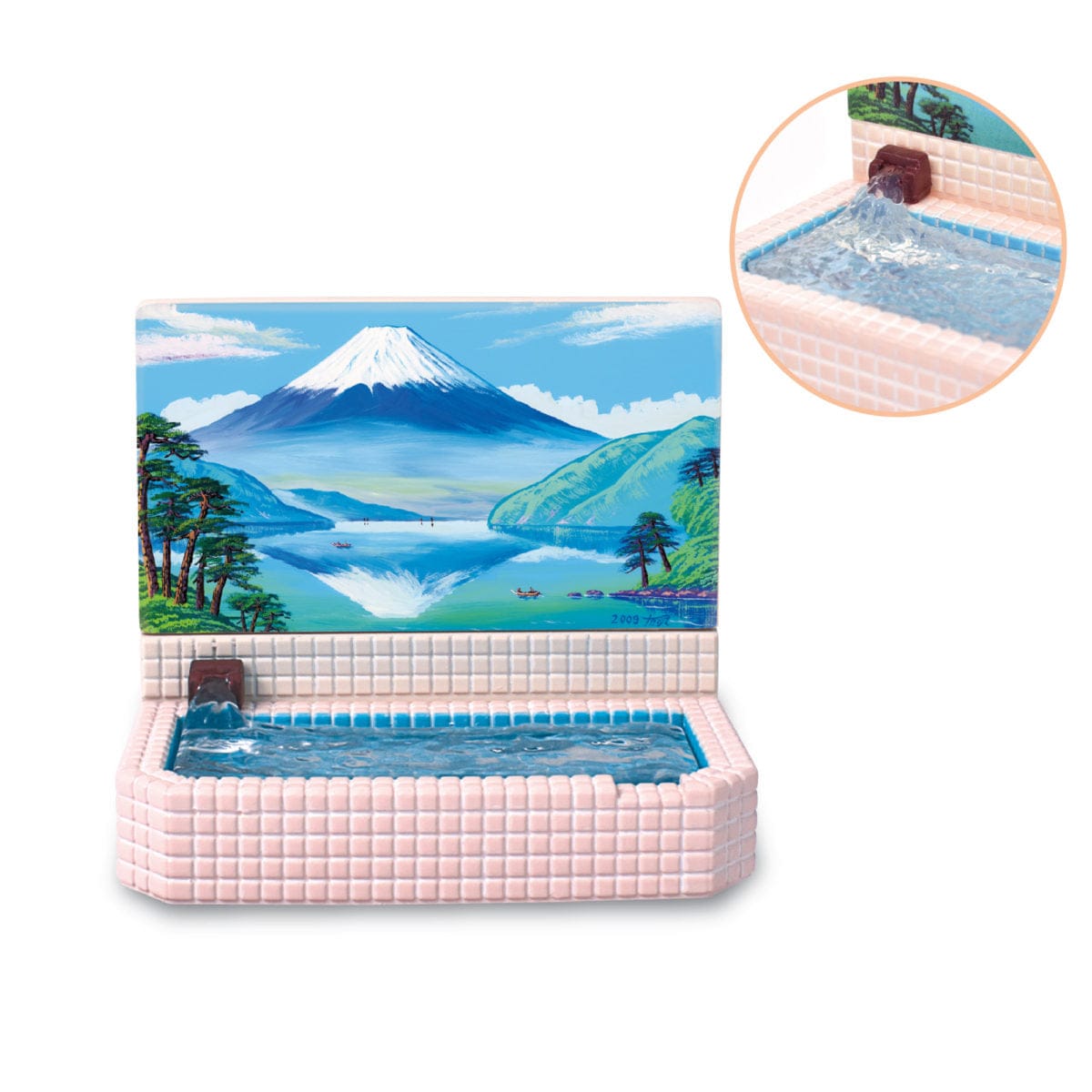 Kenelephant Public bath miniature collection