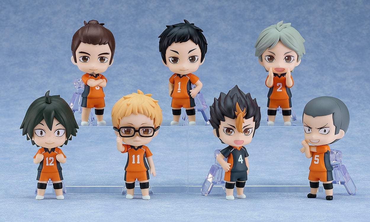 Haikyu !! Nendoroid Surprise Haikyu !! 02 Karasuno Edition (SET of 7pcs)