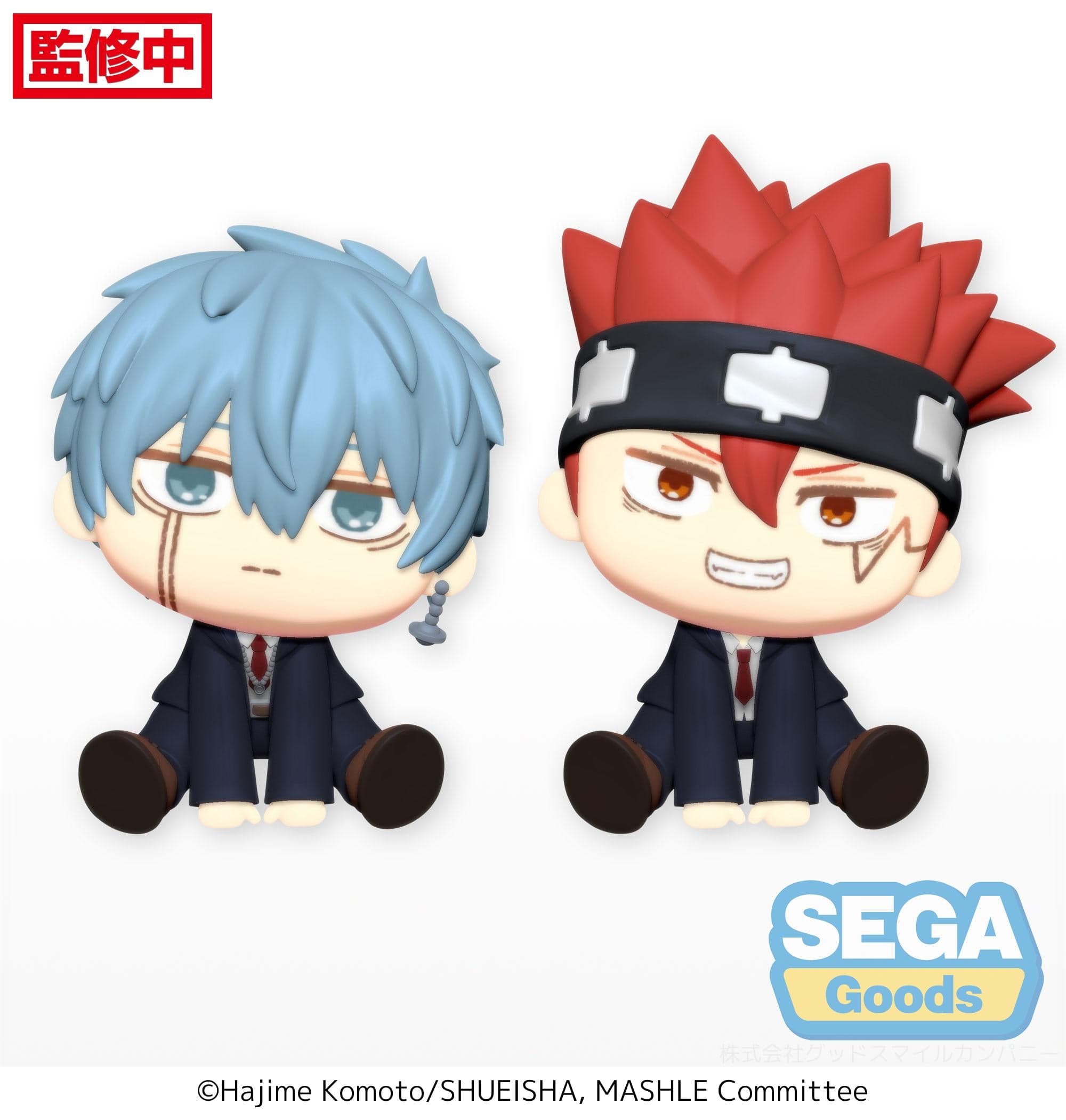 SEGA QyuruMe MASHLE : MAGIC AND MUSCLES Mini Figure " Lance & Dot " (EX)