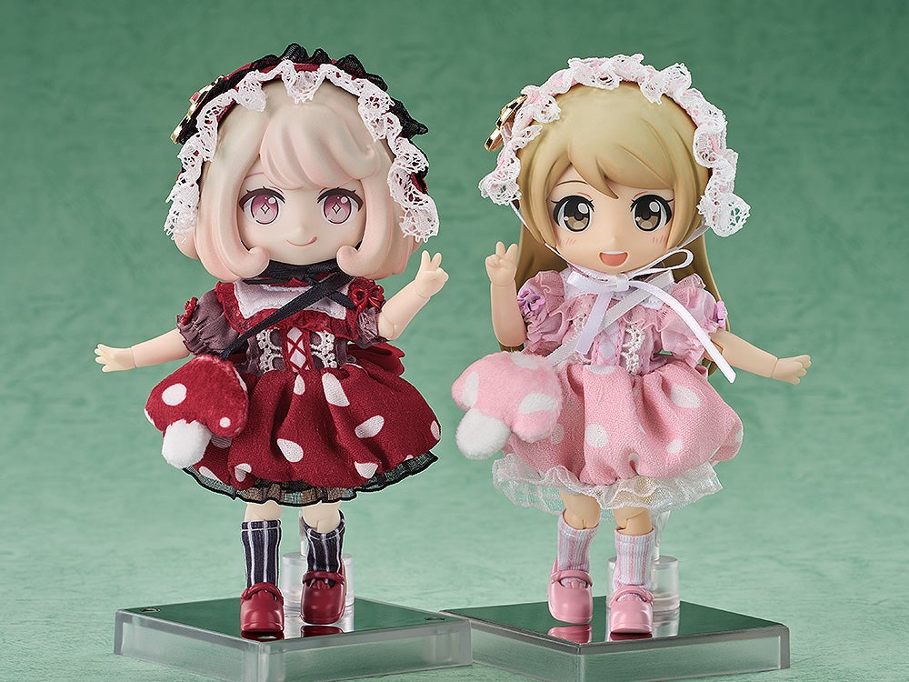 Nendoroid Doll Outfit Set Mushroom Girl (Red)