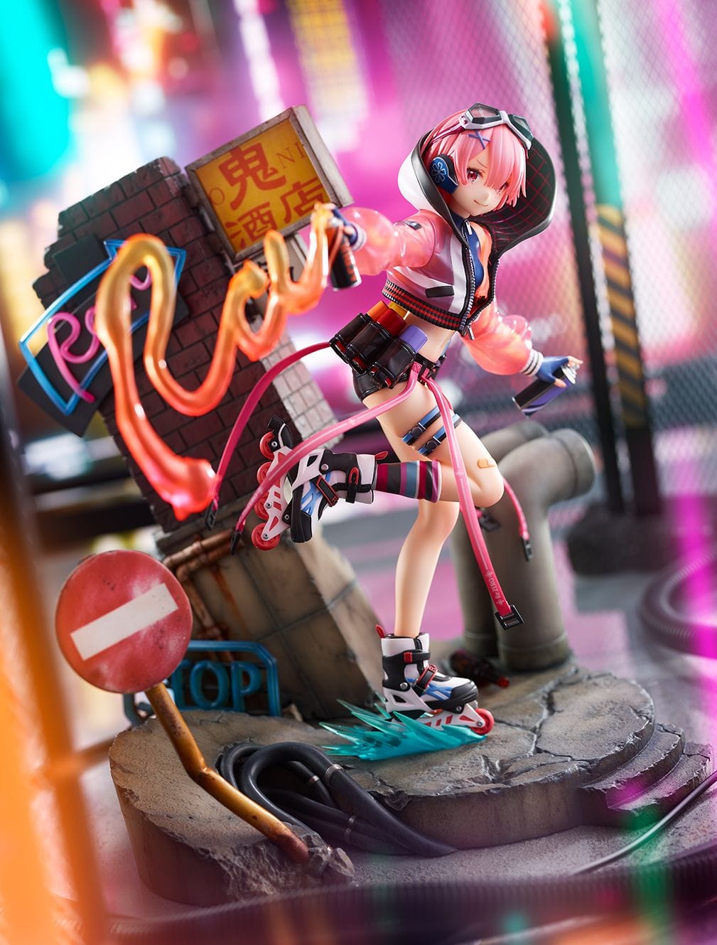 SHIBUYA SCRAMBLE FIGURE Ram Neon City Ver 1/7th Scale Figure