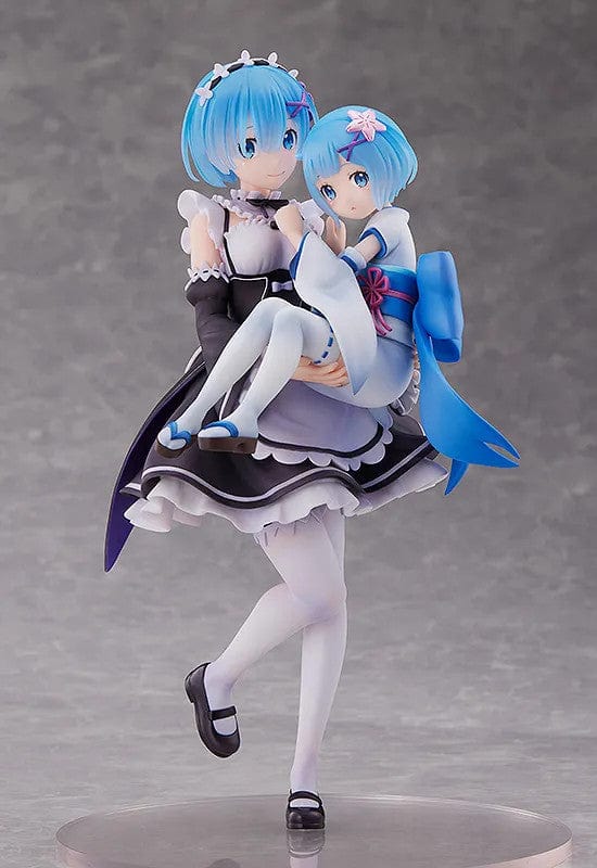 SEGA Re : ZERO Starting Life in Another World Figure Rem &amp; Childhood Rem 1/7 Scale Figure