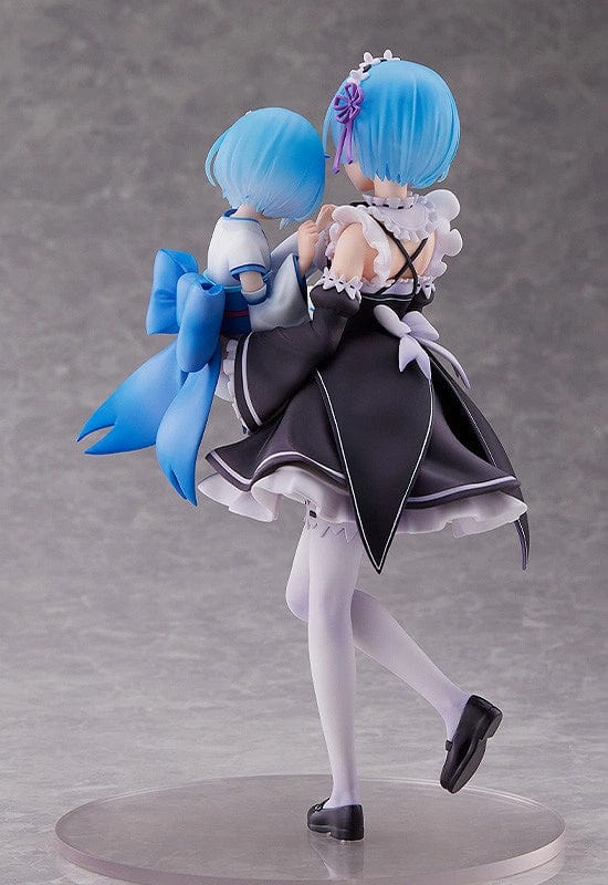 SEGA Re : ZERO Starting Life in Another World Figure Rem & Childhood Rem 1/7 Scale Figure