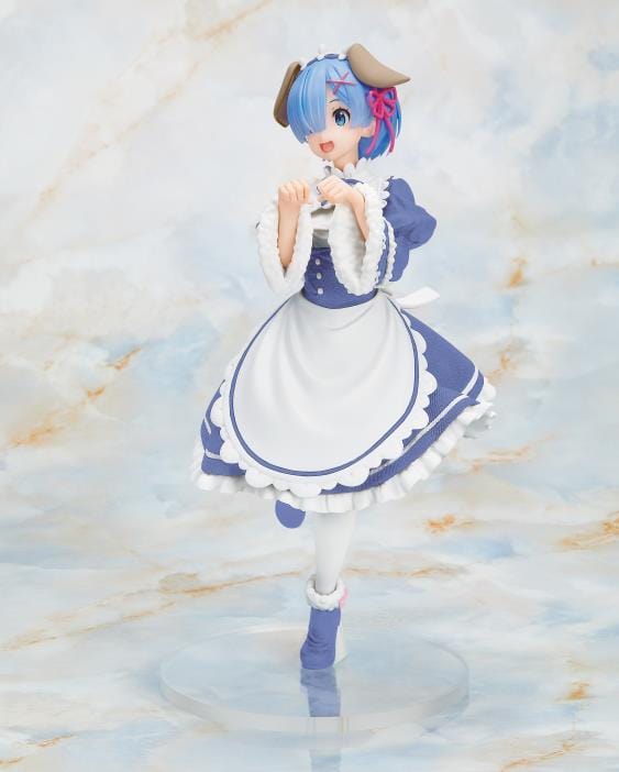 Taito Re : Zero Starting Life in Another World Figure - Rem ( Memory Snow Puppy Ver ) Renewal Edition