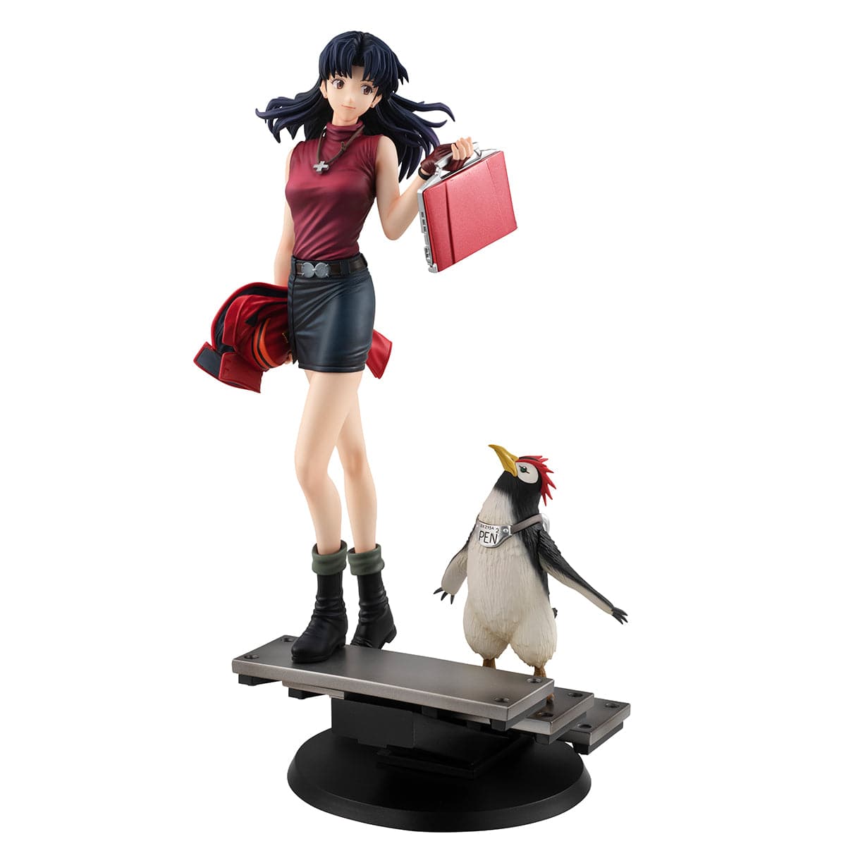 Megahouse Rebuild of Evangelion GALS Series Misato Katsuragi &amp; Pen Pen
