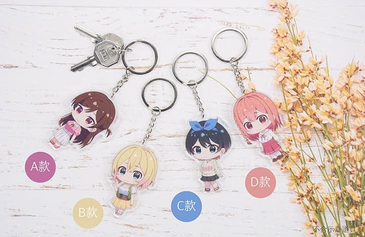 Muse Rent A Girlfirend Acrylic Keychain B