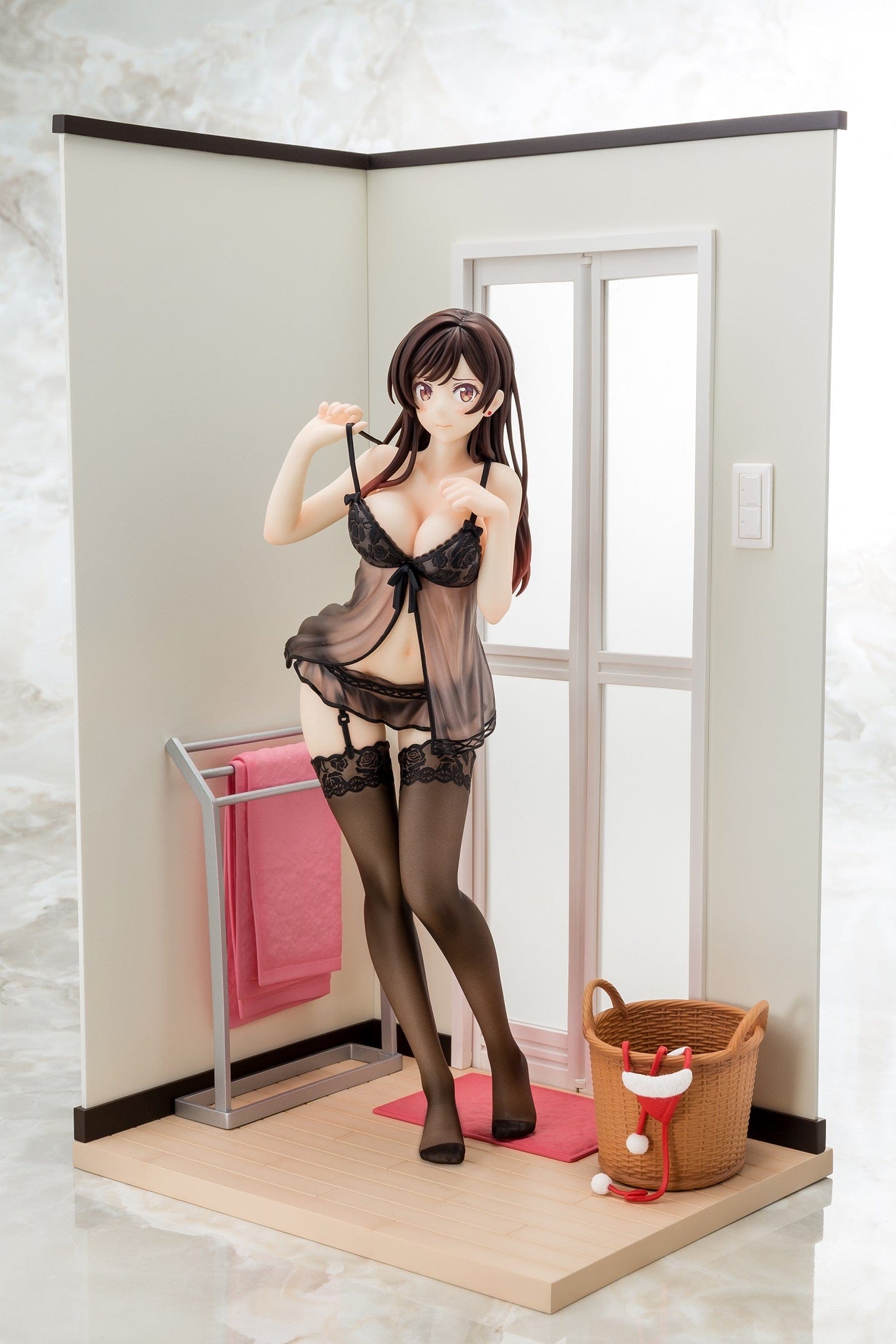 Hakoiri-Musume Inc. Rent A Girlfriend 1/6 Scale Figure MIZUHARA Chizuru in see-through lingerie figure