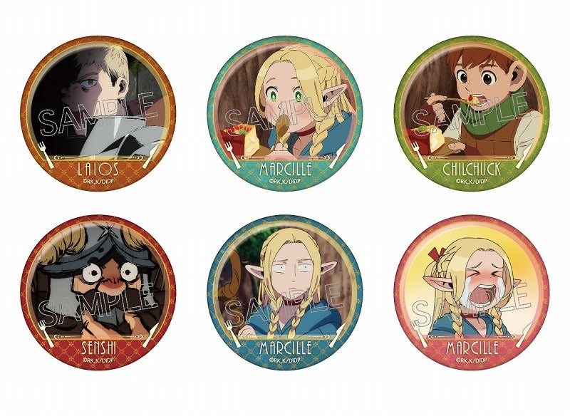 Delicious in Dungeon Hundred Faces Can Badge