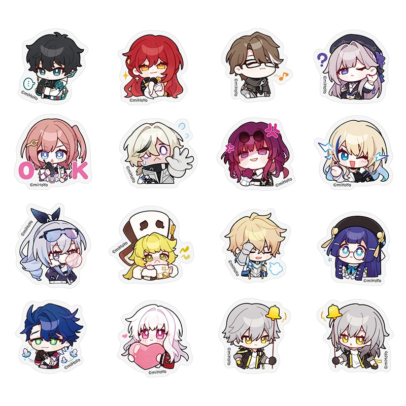 POM-POM PAVILLION SERIES CHIBI STICKER SET