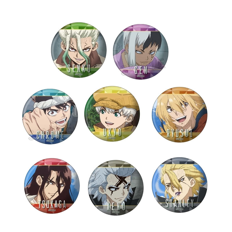 Dr. Stone Hundred Faces Can Badge Vol. 2