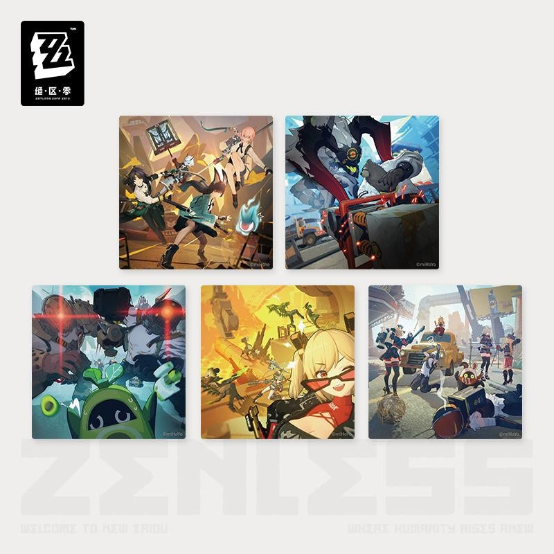 ZENLESS ZONE ZERO Capturing Ridu Series Collectible Transparent Card Set Second Edition VER B