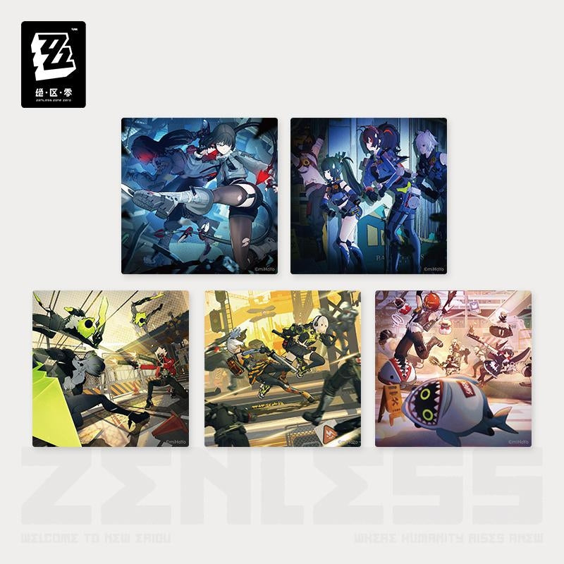 ZENLESS ZONE ZERO Capturing Ridu Series Collectible Transparent Card Set Second Edition VER A