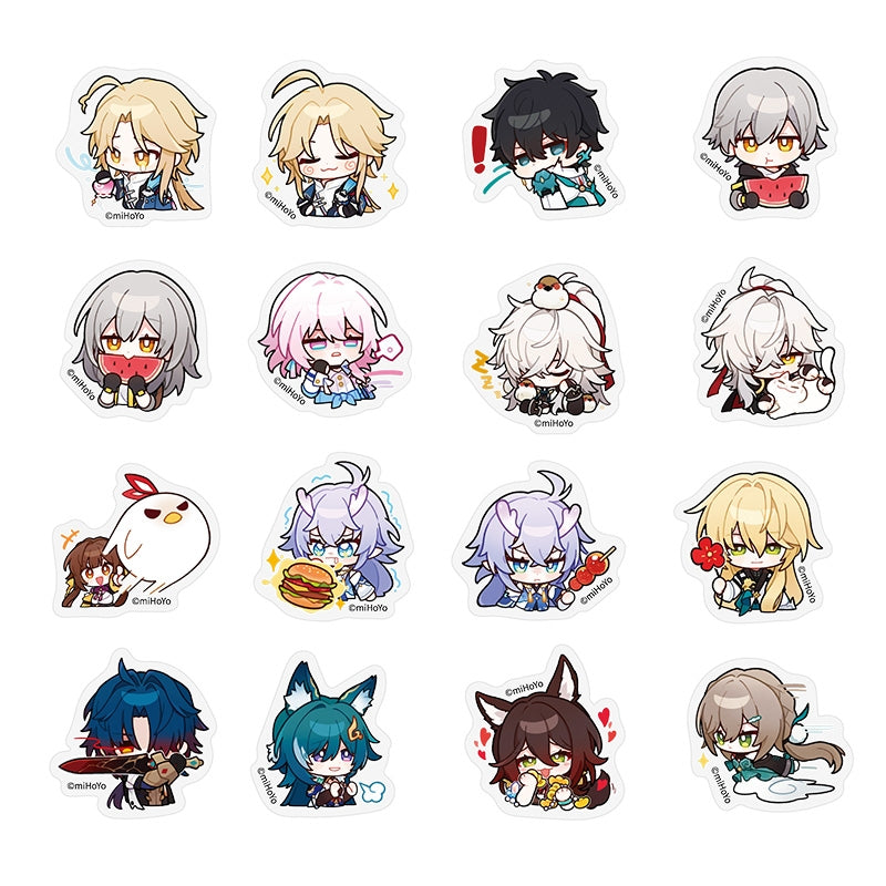 POM-POM PAVILLION SERIES CHIBI STICKER SET
