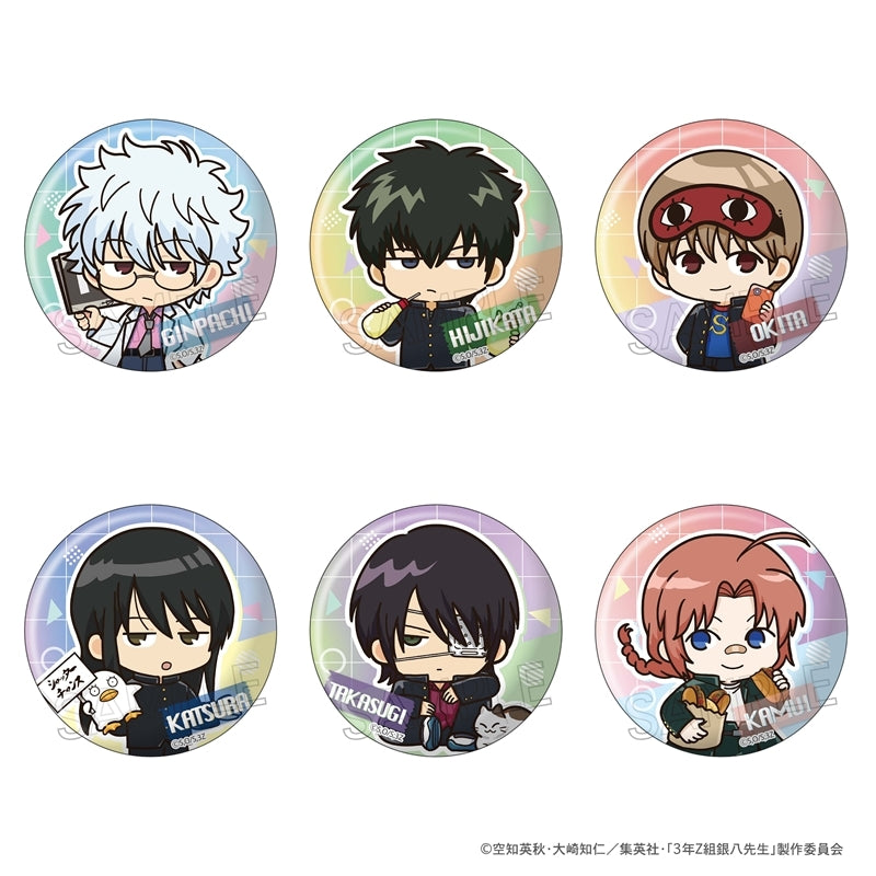 3rd Year Z Class Ginpachi Sensei Can Badge Shutter Chance