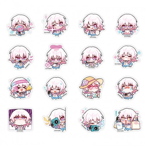 POM-POM PAVILLION SERIES CHIBI STICKER SET