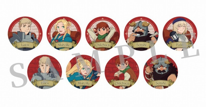 Delicious in Dungeon Trading Can Badge (A)