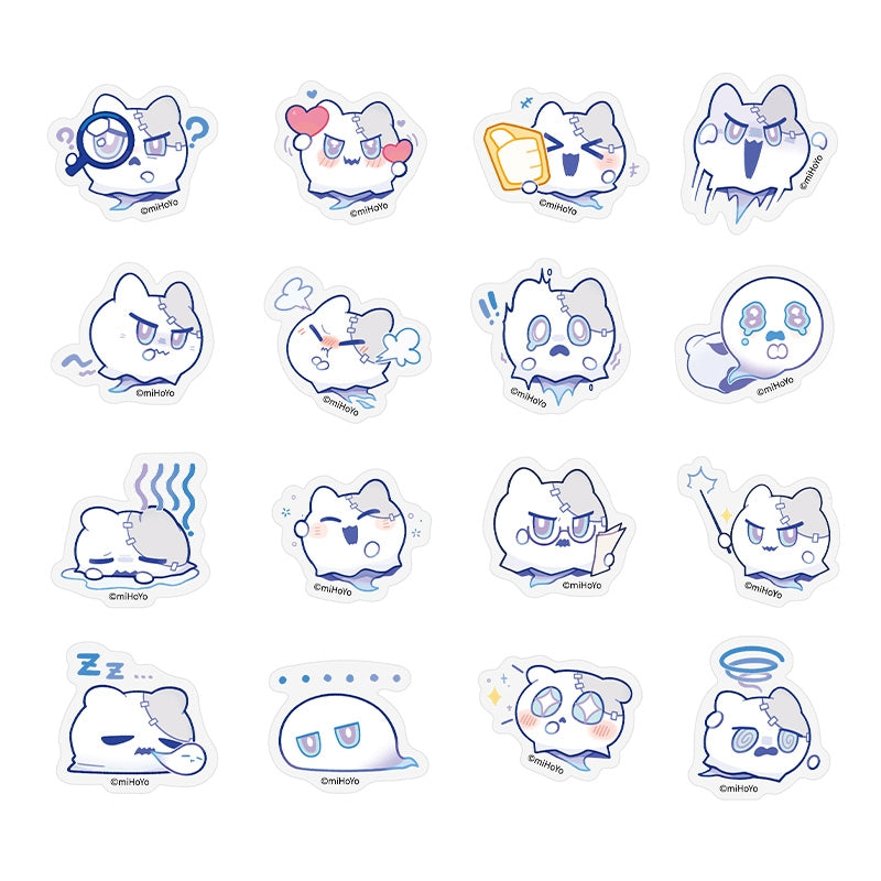 POM-POM PAVILLION SERIES CHIBI STICKER SET