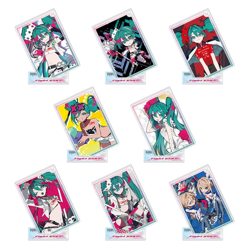 Racing Miku 2025 Ver Trading Acrylic Stand Keychain Vol 1