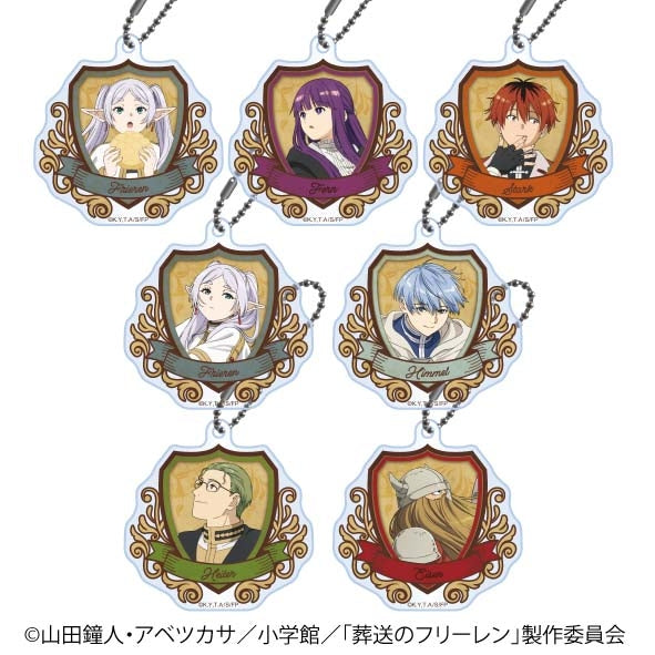 Frieren : Beyond Journey&#39;s End Trading Acrylic Keychain C