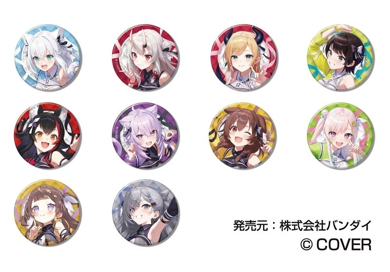CAN Badge hololive 6th fes. Color Rise Harmony F BOX Stage 3