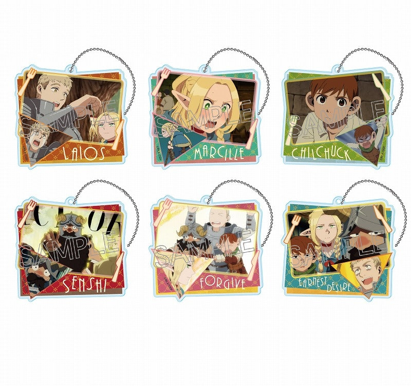 Delicious in Dungeon Collage Acrylic Keychain