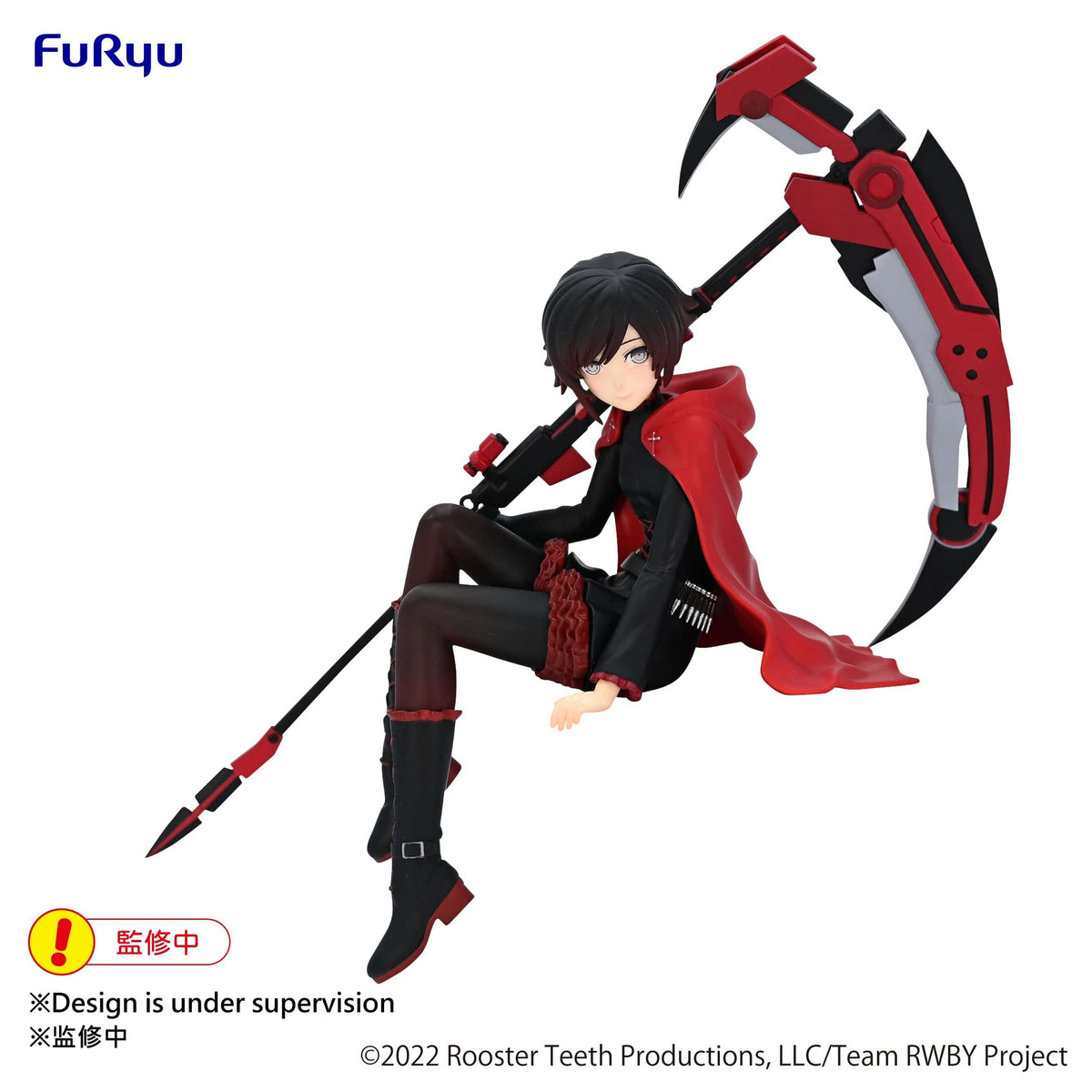 FURYU Corporation RWBY Ice Queendom Noodle Stopper Figure Ruby Rose