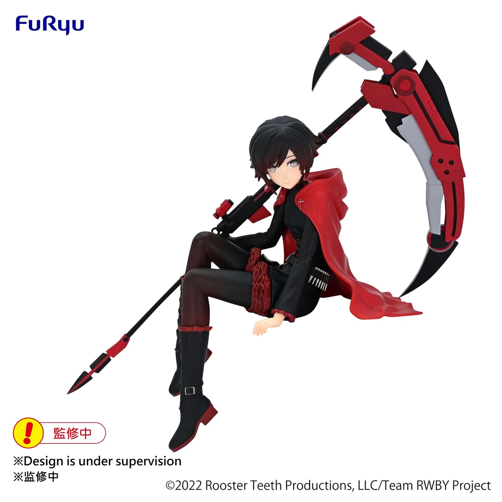 FURYU Corporation RWBY Ice Queendom Noodle Stopper Figure Ruby Rose