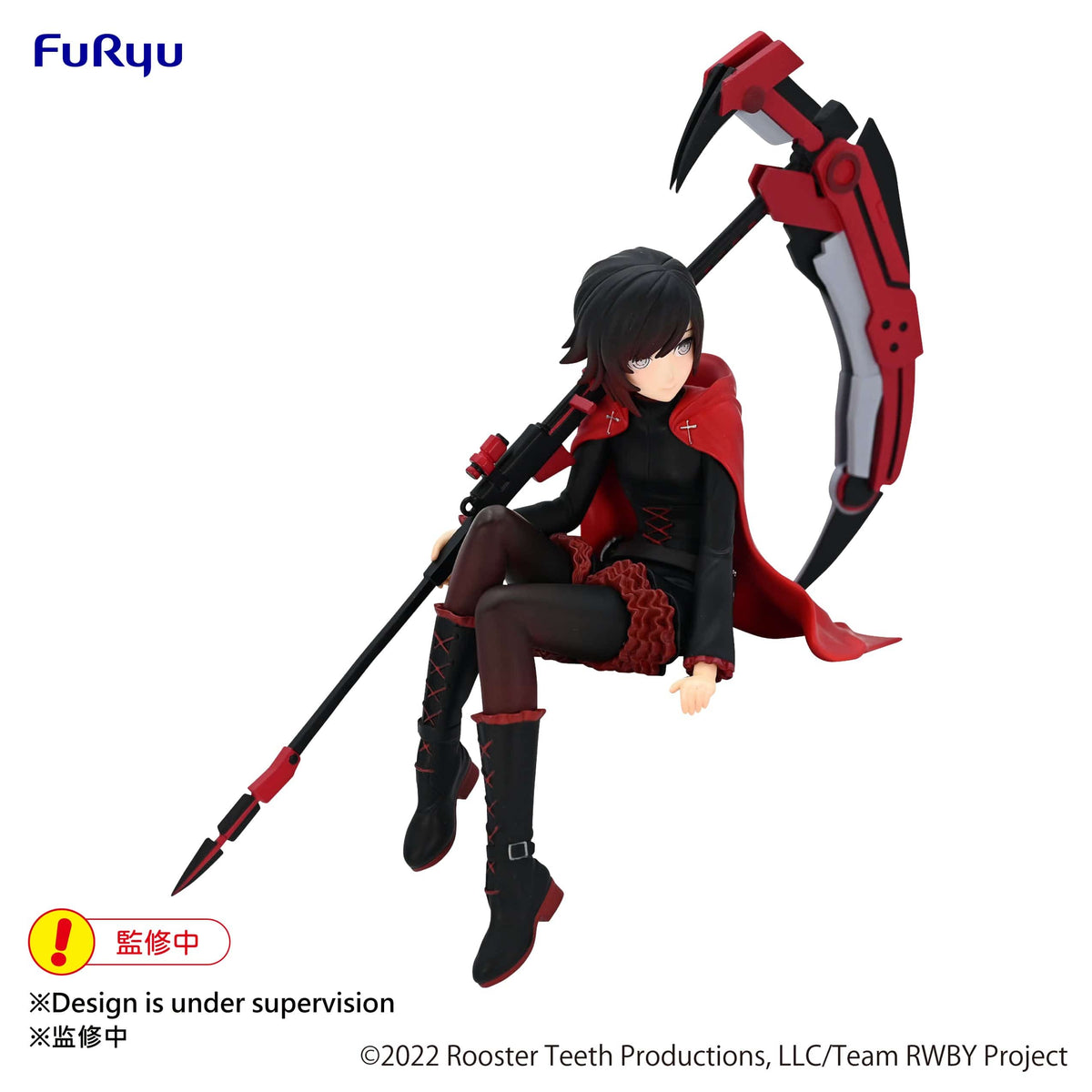 FURYU Corporation RWBY Ice Queendom Noodle Stopper Figure Ruby Rose