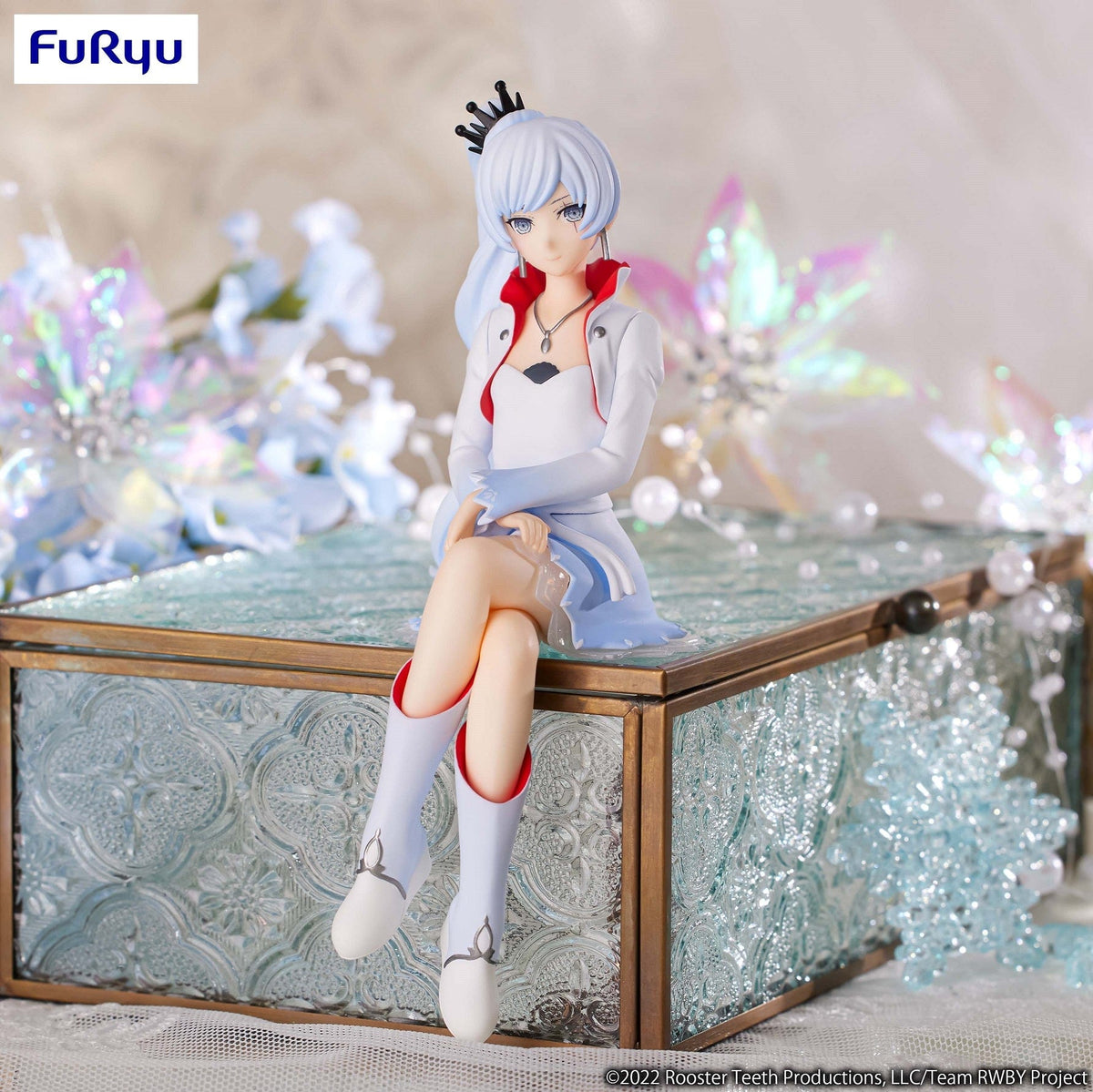 FURYU Corporation RWBY Ice Queendom Noodle Stopper Figure Weiss Schnee