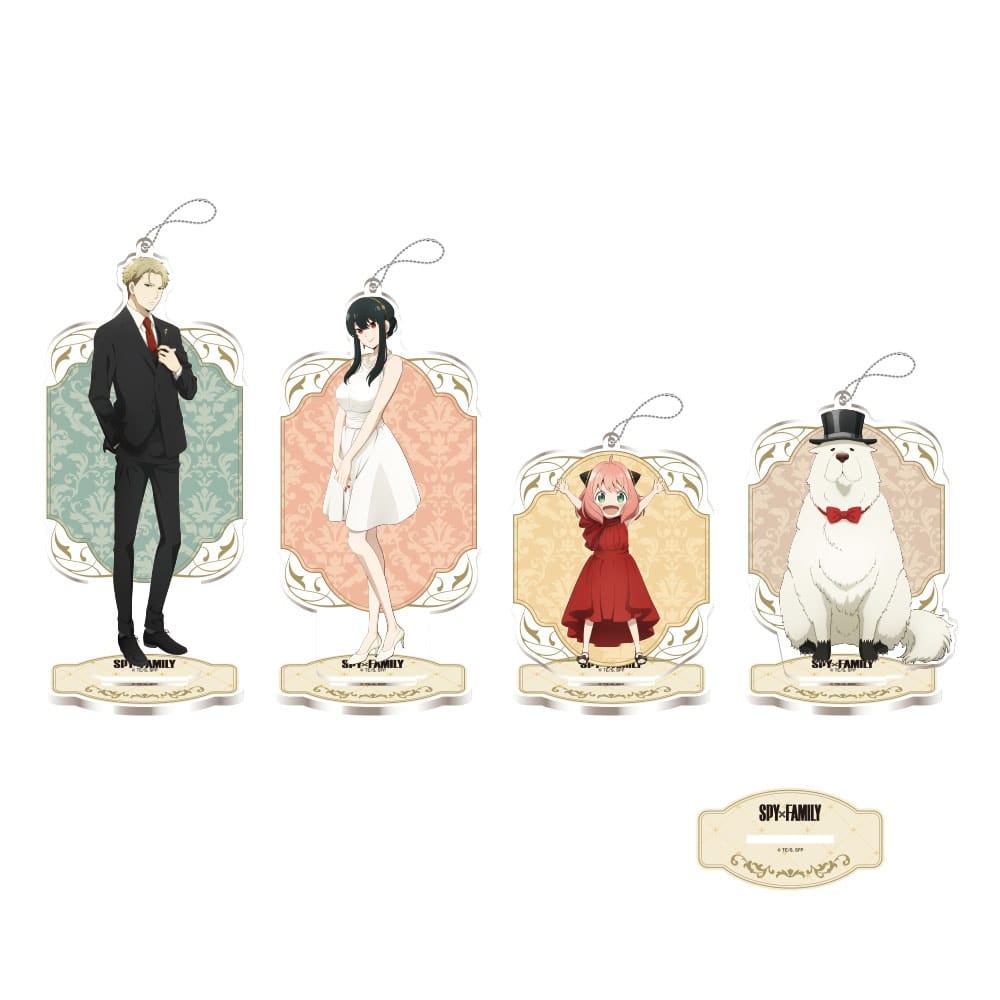 SEGA SEGA SPY x FAMILY MP Big Clear Keychain With Stand